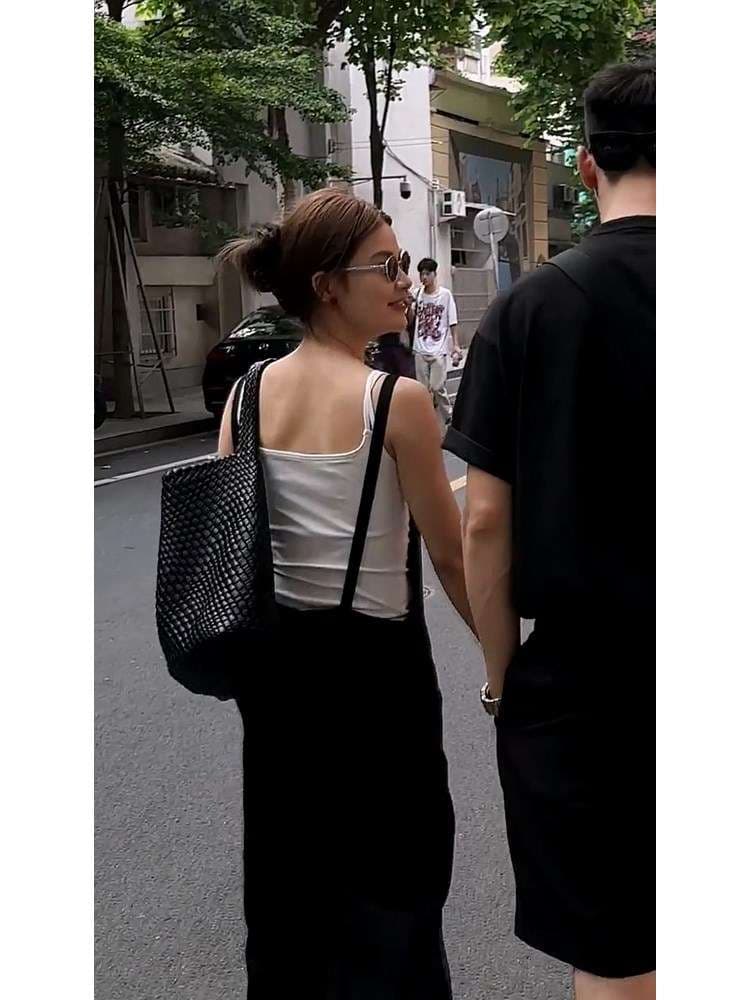 40代ファッション レディース エレガントモノトーンサロペット オーバーオール オールインワン