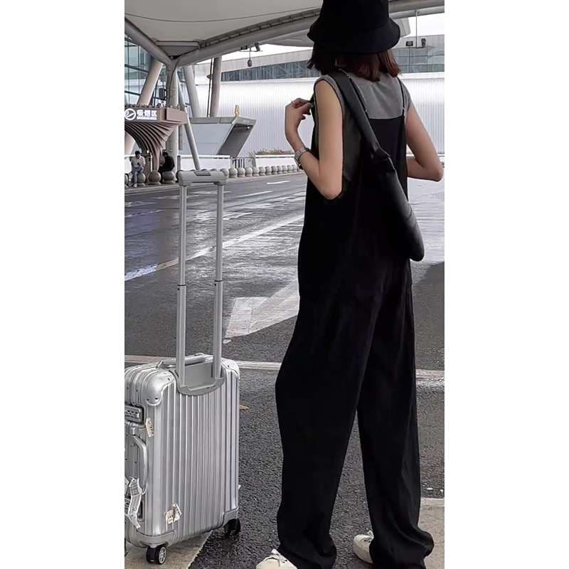 40代ファッション レディース ワイド サロペット オールインワン オーバーオール カジュアル