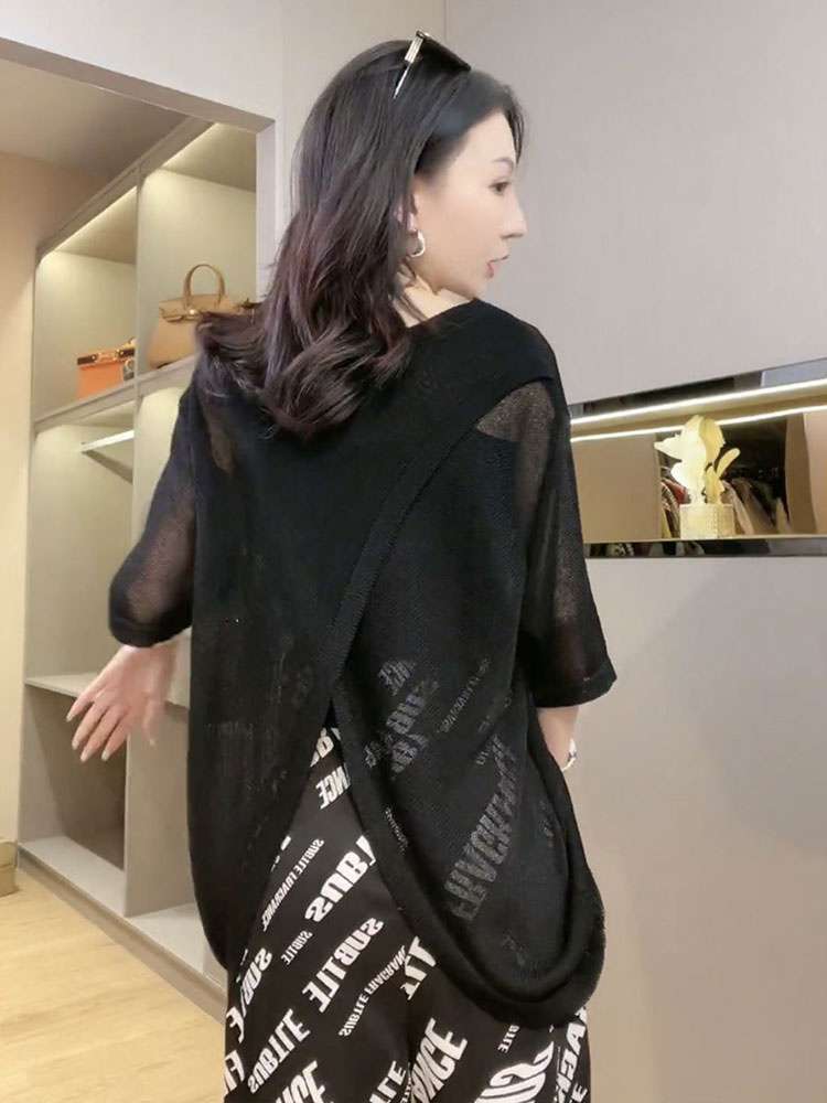 40代ファッション レディース モードミックス オーバーサイズブラウス