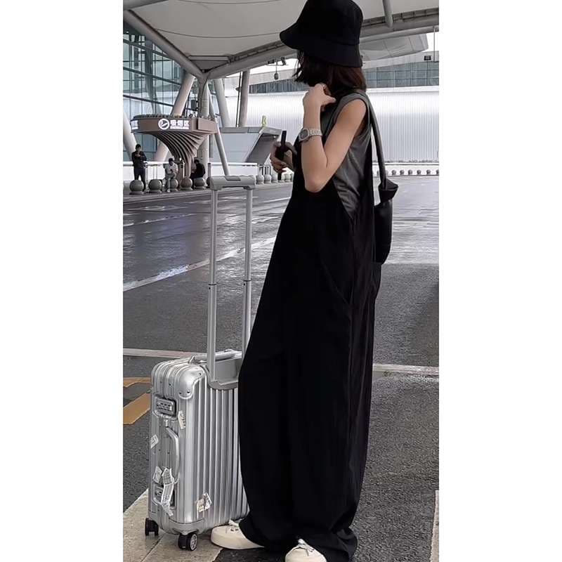 40代ファッション レディース ワイド サロペット オールインワン オーバーオール カジュアル