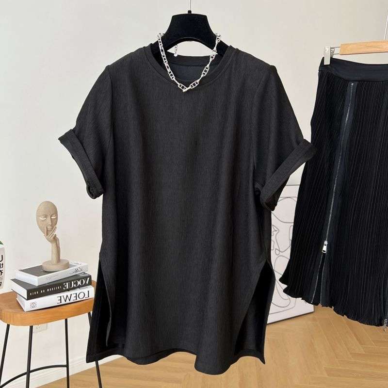 40代ファッション レディース エレガントリラックス オーバーサイズTシャツ