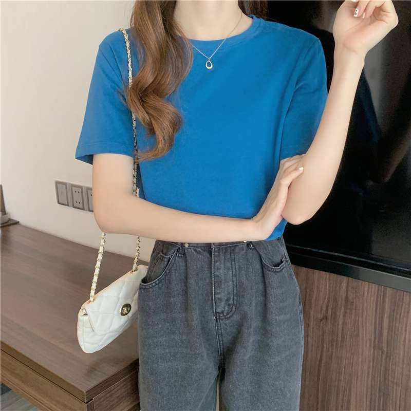 40代ファッション レディース シンプル上品カジュアルTシャツ