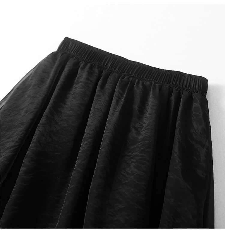 40代ファッション レディース エレガントプリーツスカート