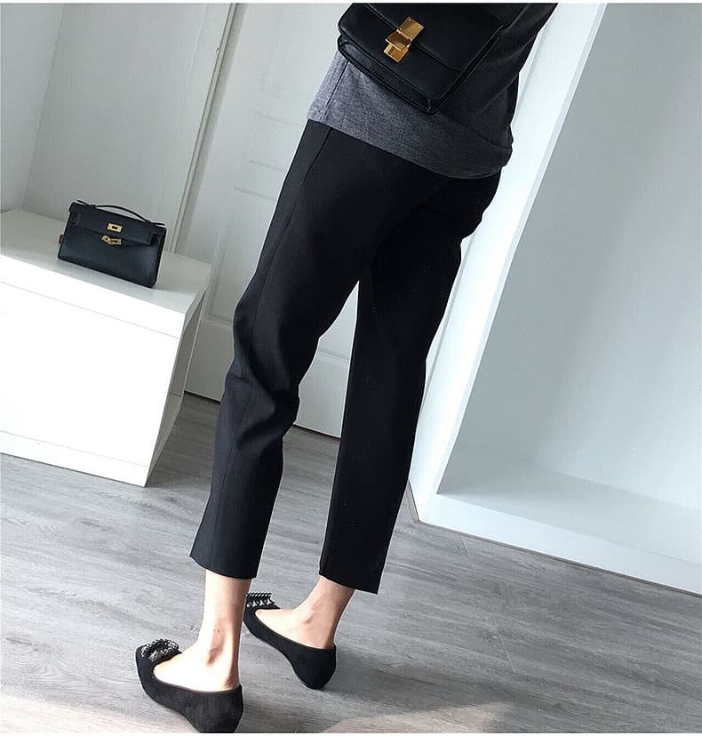 40代ファッション レディース 40代ぽっちゃり体型カバー美脚パンツ