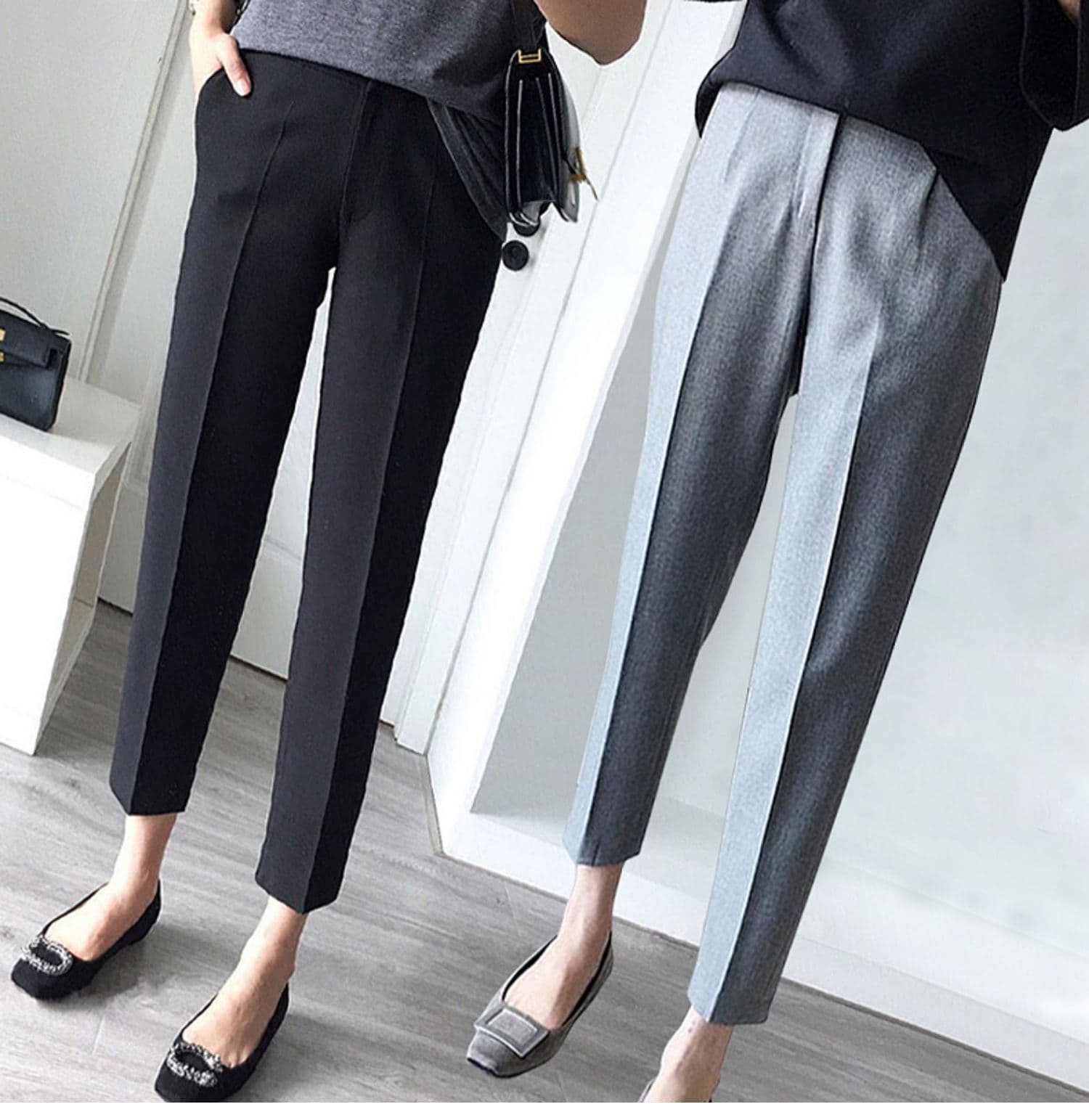 40代ファッション レディース 40代ぽっちゃり体型カバー美脚パンツ