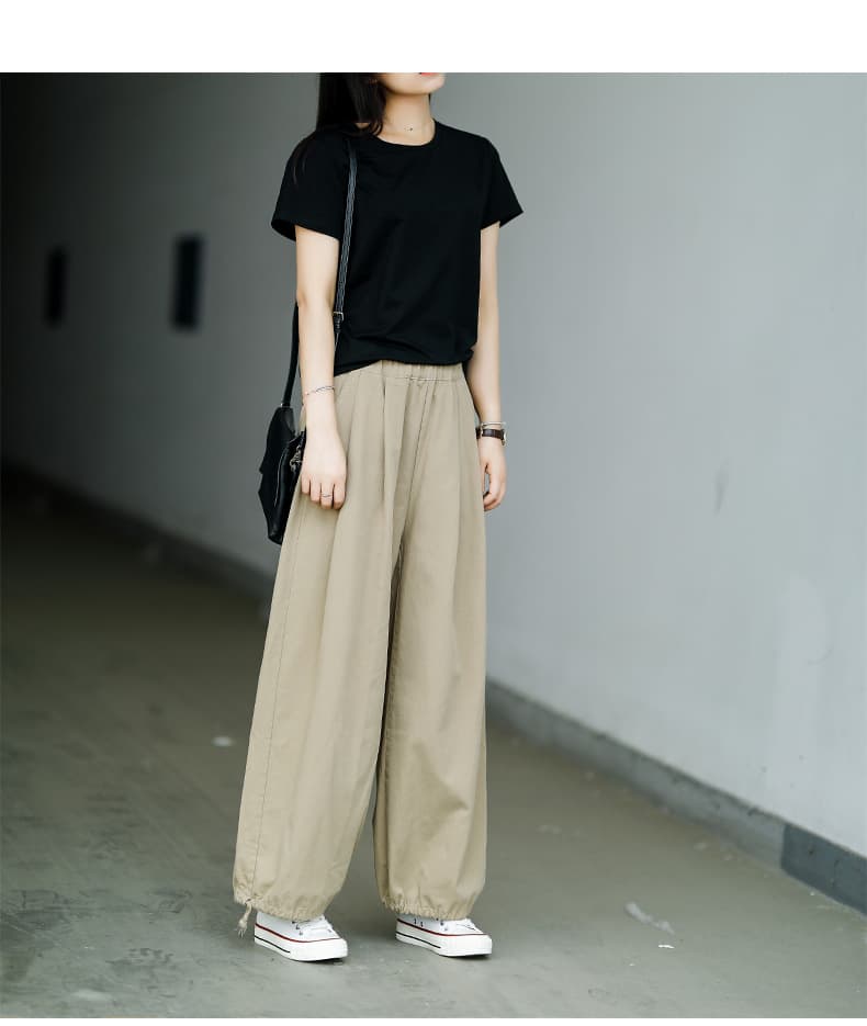 40代ファッション レディース ゆったり カジュアル パンツ