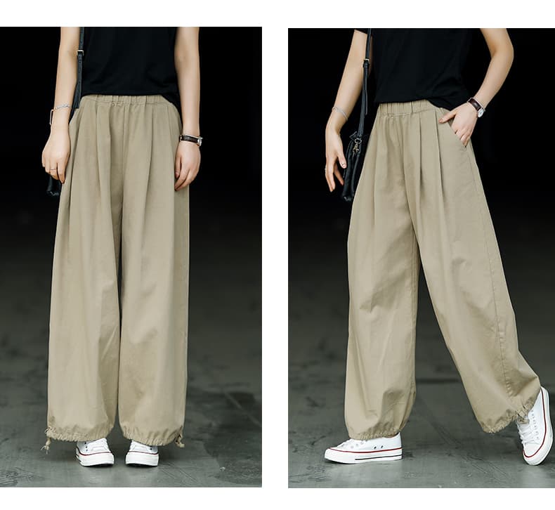 40代ファッション レディース ゆったり カジュアル パンツ