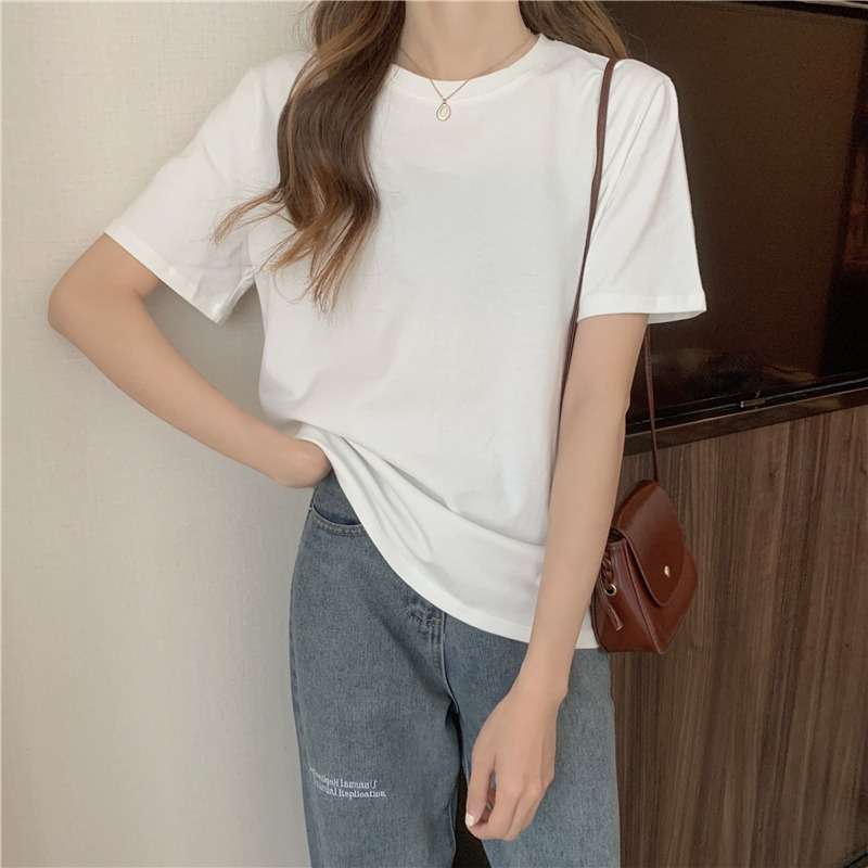 40代ファッション レディース シンプル上品カジュアルTシャツ