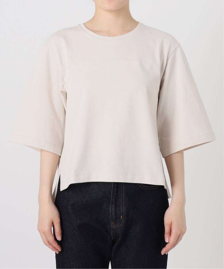 40代ファッション レディース シンプルエレガント オーバーサイズTシャツ