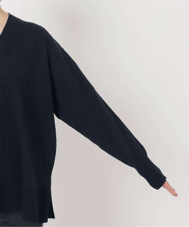 40代ファッション レディース オーバーサイズニットカーディガン