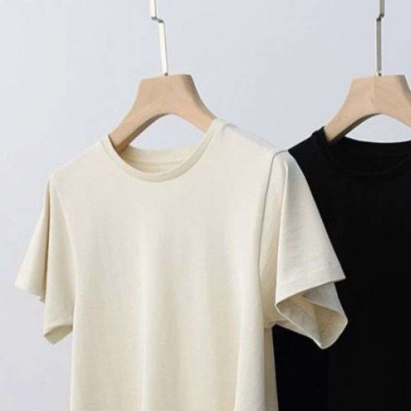 40代ファッション レディース エレガントシンプルオーバーサイズTシャツ