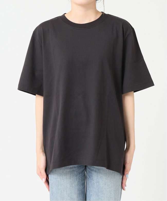 40代ファッション レディース シンプルエレガント オーバーサイズTシャツ