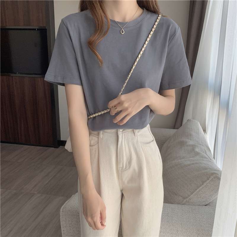 40代ファッション レディース シンプル上品カジュアルTシャツ