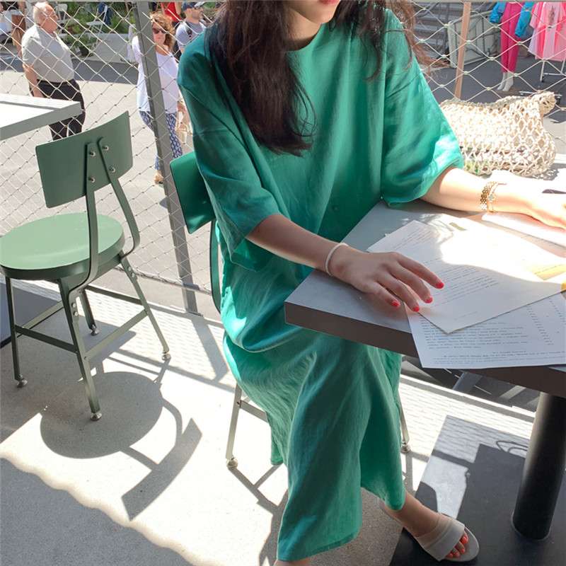 40代ファッション レディース エレガントリラックスワンピース