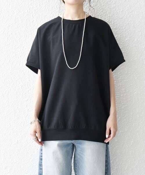 40代ファッション レディース ゆったりシルエット オーバーサイズTシャツ