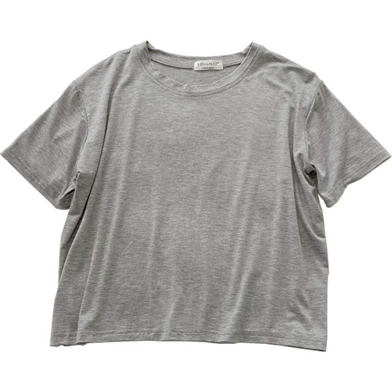 40代ファッション レディース ゆったりシンプル大人Tシャツ
