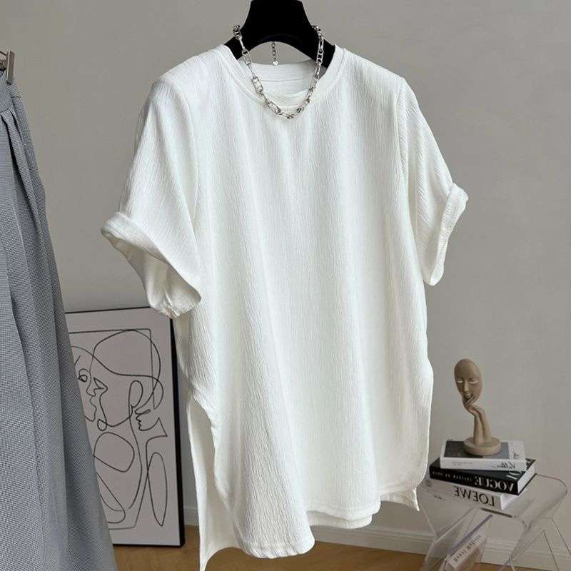 40代ファッション レディース エレガントリラックス オーバーサイズTシャツ