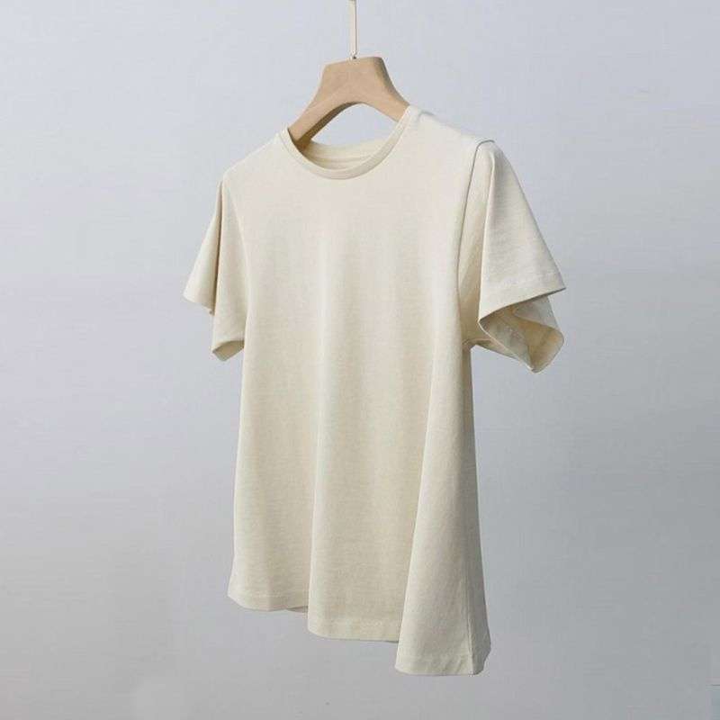 40代ファッション レディース エレガントシンプルオーバーサイズTシャツ