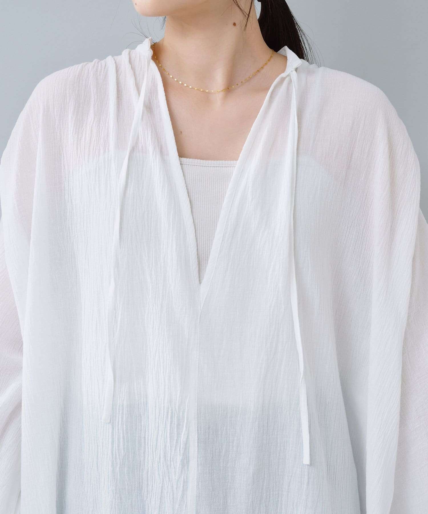 40代ファッション レディース ゆったりリネンシャツワンピース