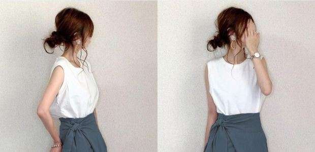 40代ファッション レディース エレガントなワイドパンツセットアップ