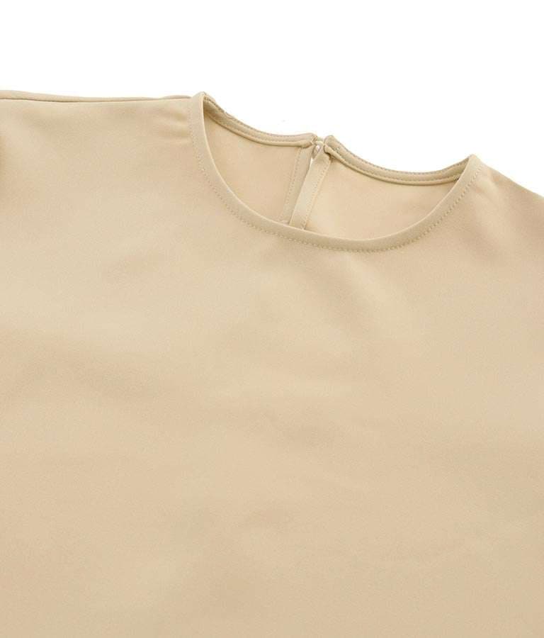 40代ファッション レディース フレア袖ペプラムブラウス