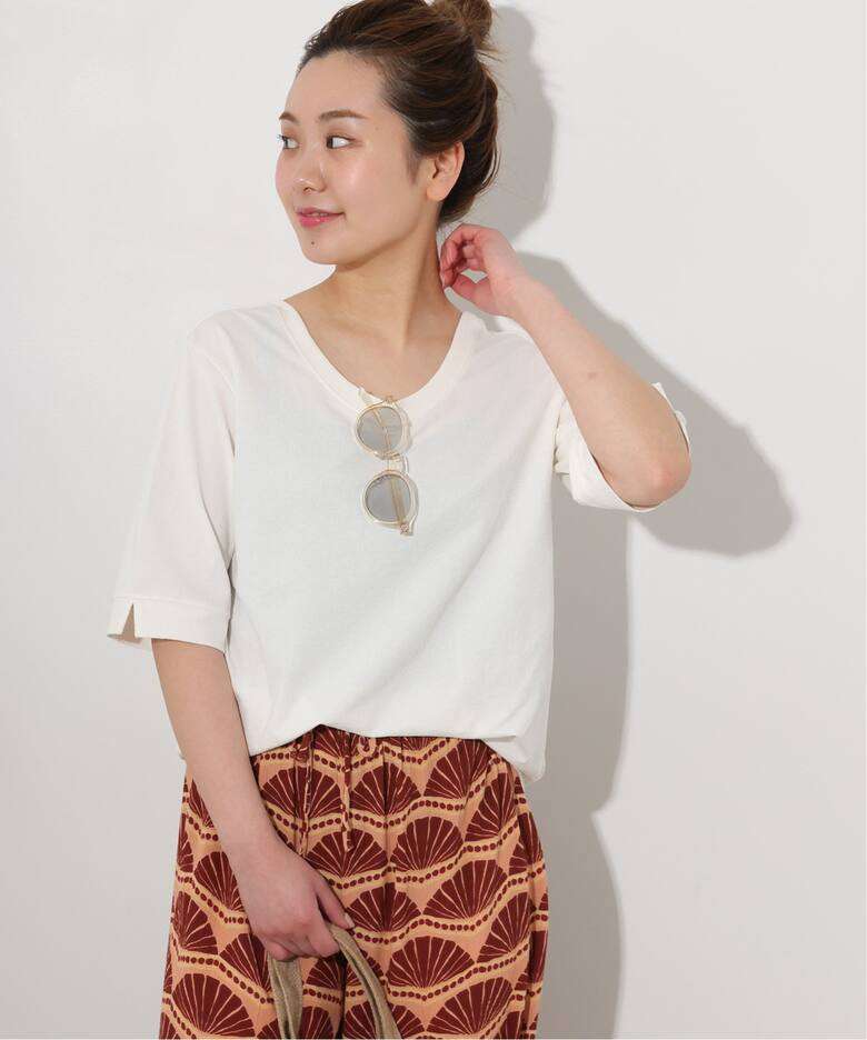 40代ファッション レディース 大人カジュアルベーシックTシャツ