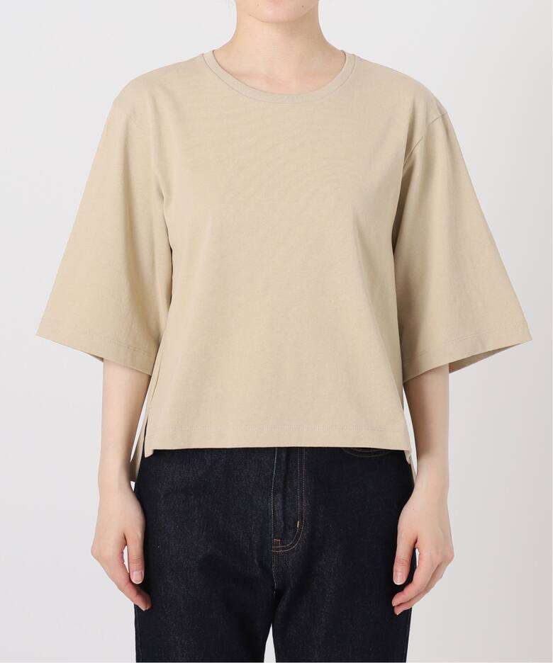 40代ファッション レディース シンプルエレガント オーバーサイズTシャツ