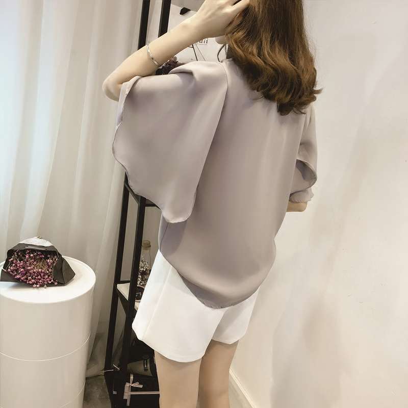 40代ファッション レディース エレガントフレア袖カットソー