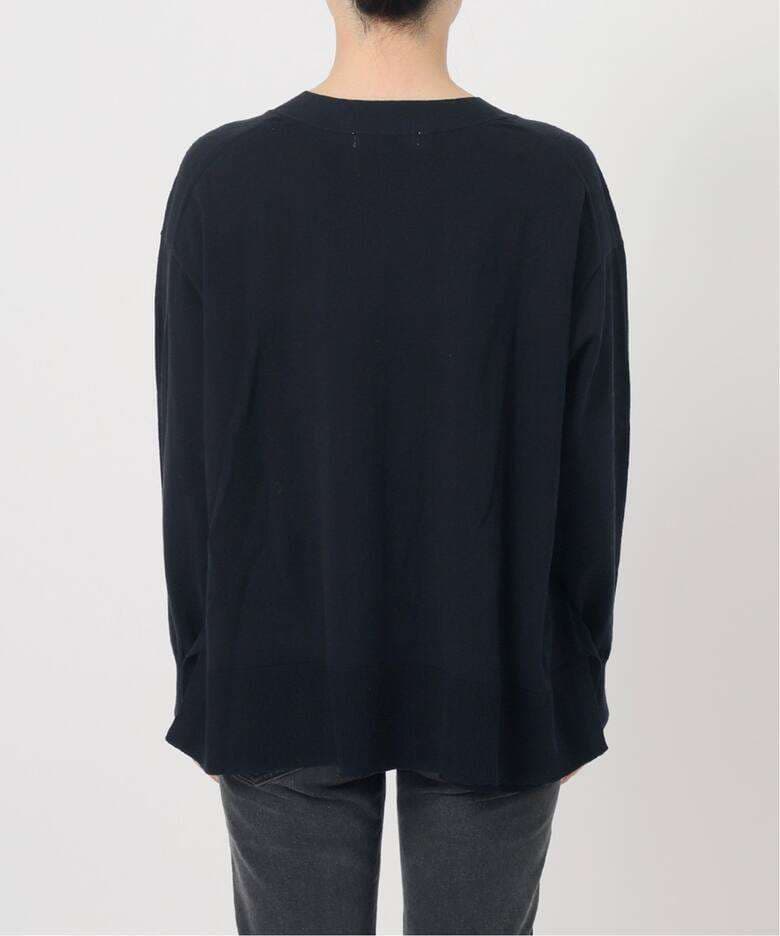 40代ファッション レディース オーバーサイズニットカーディガン