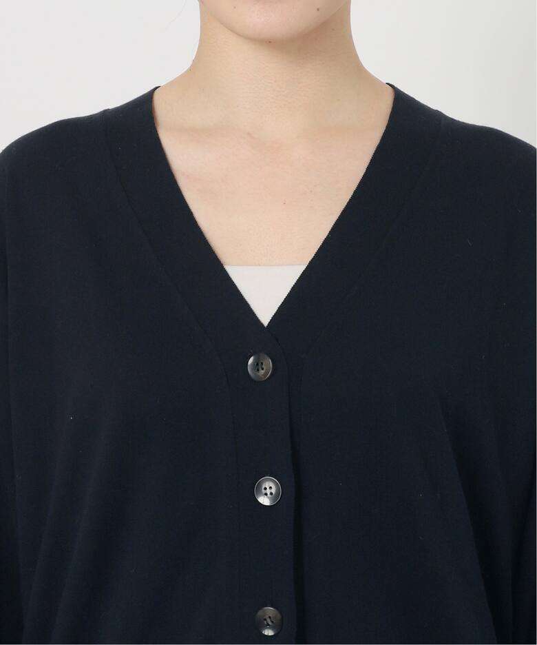 40代ファッション レディース オーバーサイズニットカーディガン