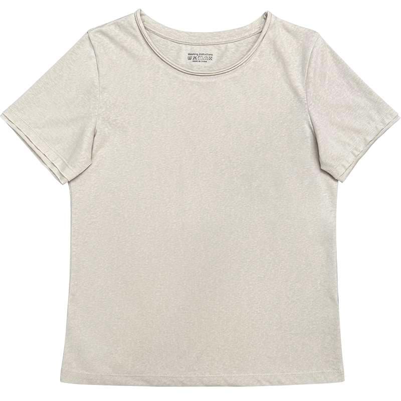40代ファッション レディース 大人の洗練ベーシックTシャツ