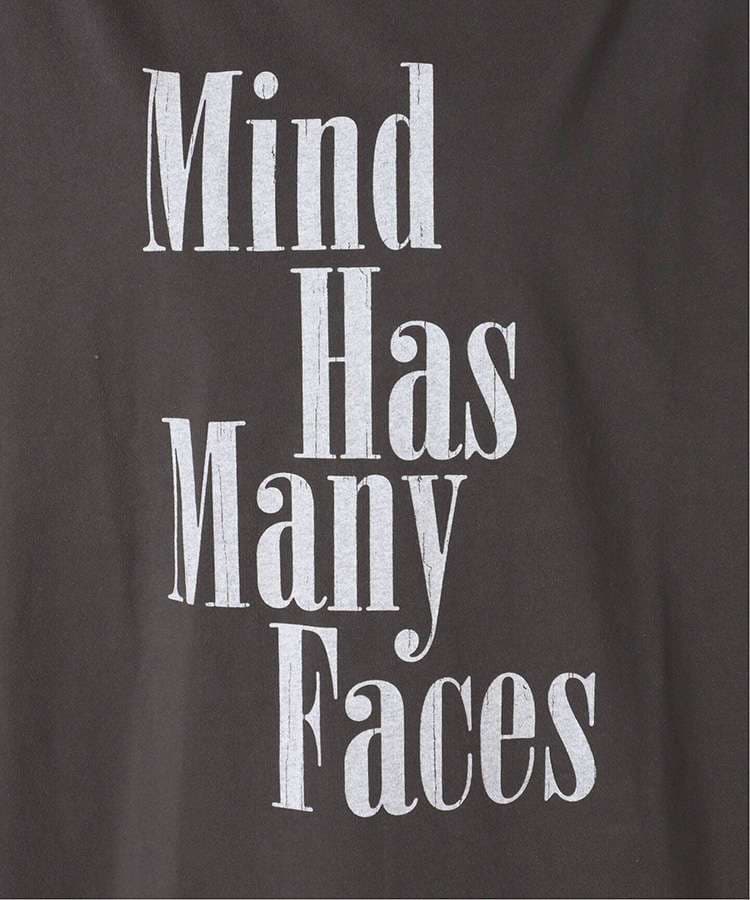 40代ファッション レディース マインド・ハズ・メニーフェイス オーバーサイズTシャツ