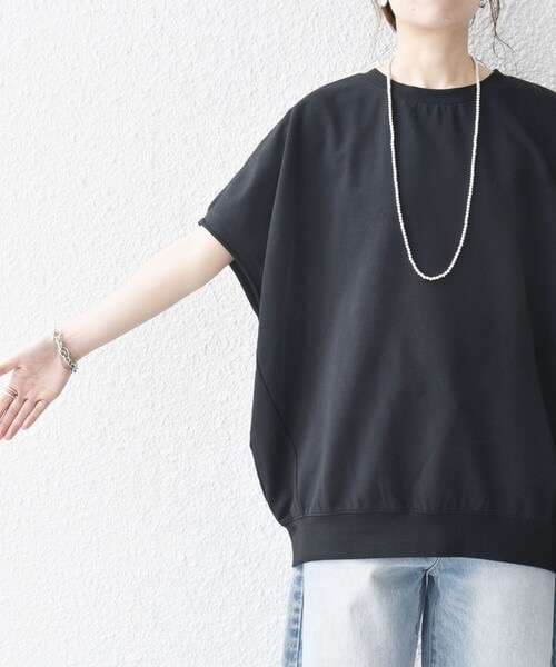 40代ファッション レディース ゆったりシルエット オーバーサイズTシャツ