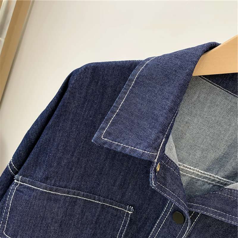 40代ファッション レディース オーバーサイズデニムシャツジャケット