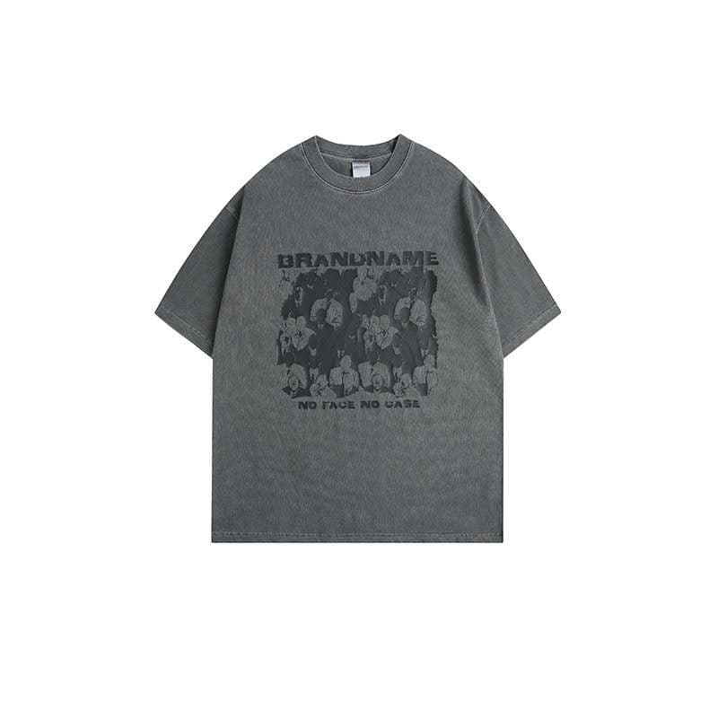 40代ファッション レディース ヴィンテージ風グラフィックTシャツ