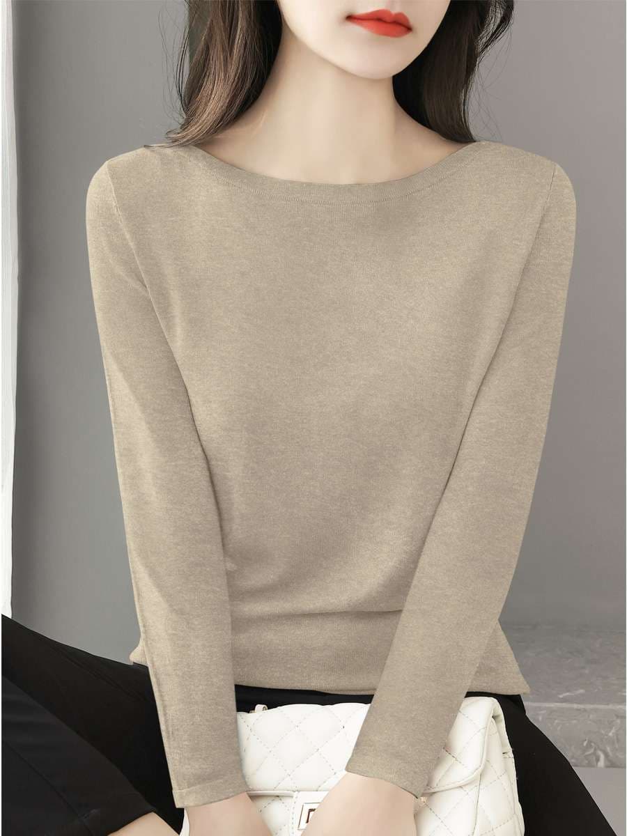 40代ファッション レディース シンプル エレガント ニット