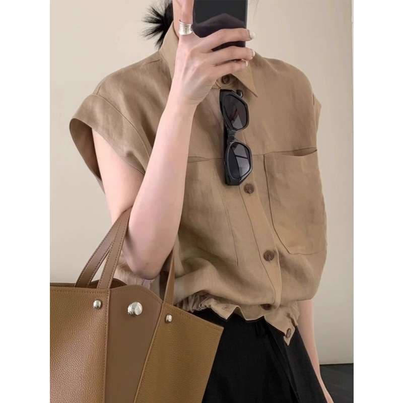 40代ファッション レディース シンプル エレガント サマー シャツ