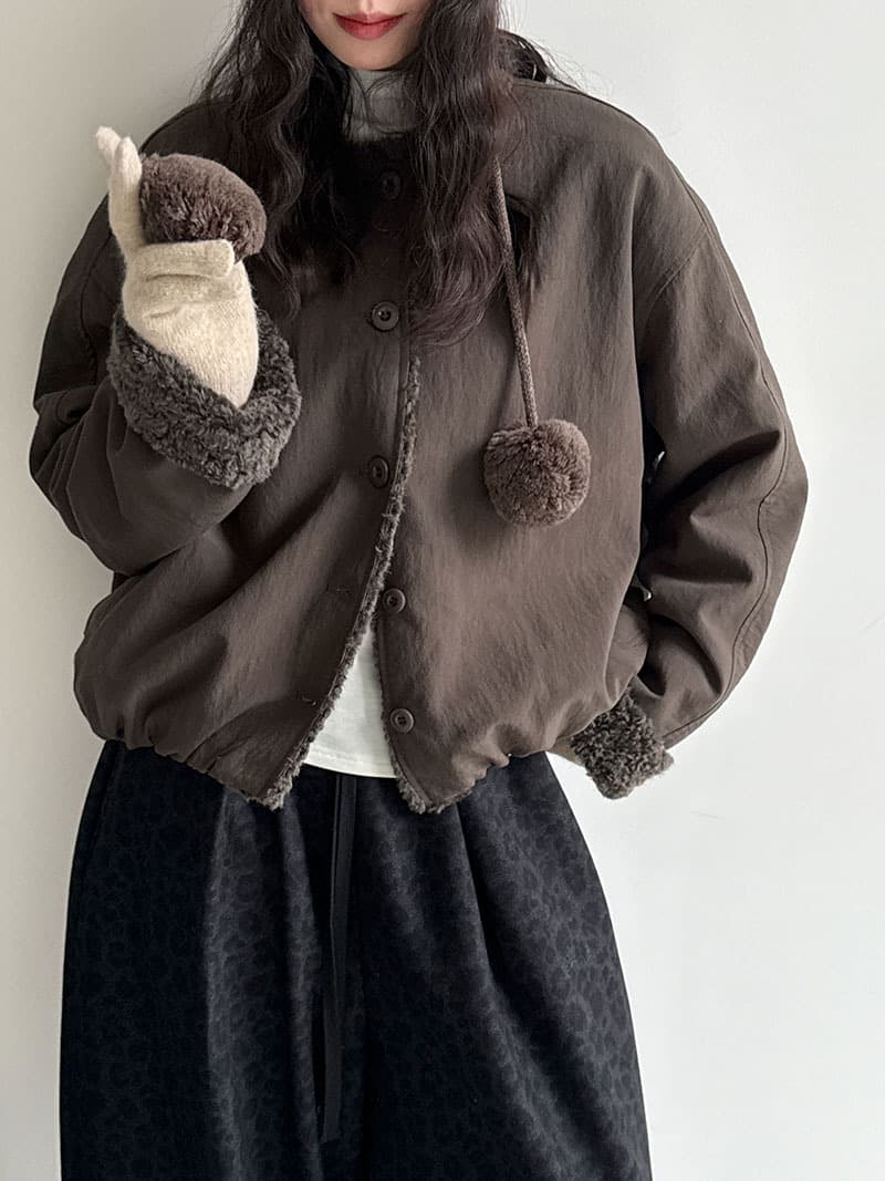 40代ファッション 裏起毛ジャケット韓国風レディース防寒アウター