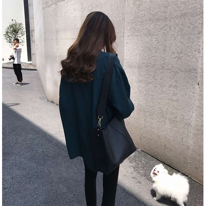 40代ファッション レディース ゆったりVネックドレープブラウス